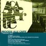 Seminari Processi alle Carte 16 e 23 giugno 2022